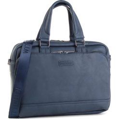 Torba WITTCHEN - 87-4P-113-N Granatowy. Niebieskie torby na laptopa męskie Wittchen, ze skóry ekologicznej. Za 319.00 zł.