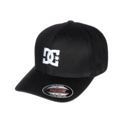 Czapka Flexfit® dla Mężczyzn CAP STAR 2 Czarny. Czarne czapki męskie DC Shoes, bez wzorów, z bawełny, retro. Za 149.99 zł.