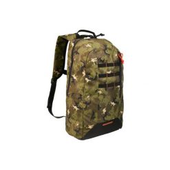 Plecak myśliwski 20L camo. Brązowe plecaki męskie SOLOGNAC, bez wzorów, z materiału. Za 49.99 zł.