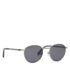 Okulary przeciwsłoneczne Guess. Szare okulary przeciwsłoneczne męskie Guess, z aplikacjami, srebrne. Za 479.99 zł.