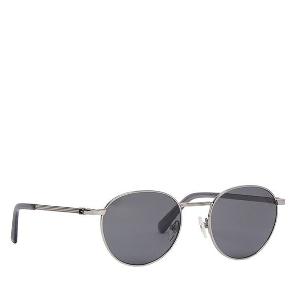 Okulary przeciwsłoneczne Guess. Szare okulary przeciwsłoneczne męskie Guess, z aplikacjami, srebrne. Za 479.99 zł.