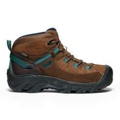 Buty trekkingowe męskie KEEN Targhee II Mid Wp. Brązowe buty trekkingowe męskie Keen, bez wzorów, bez zapięcia, trekkingowe. Za 519.99 zł.