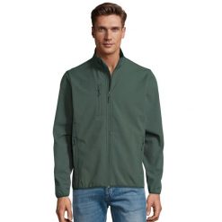 Męska Kurtka Radian Soft Shell. Czerwone kurtki męskie SOL'S, m, bez wzorów, z puchu, sportowe, bez ramiączek, bez kaptura. Za 181.99 zł.
