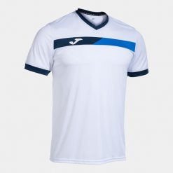 Jersey Joma. Białe t-shirty sportowe męskie Joma, bez wzorów, z jersey, sportowe, bez ramiączek. Za 117.95 zł.