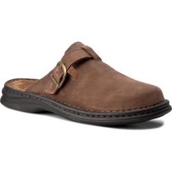 Klapki JOSEF SEIBEL - Madrid 10122 81 350 Castagne. Klapki i japonki męskie marki Josef Seibel. W wyprzedaży za 219.00 zł.