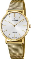 Zegarek Festina Zegarek męski Festina F20022-1 złoty. Żółte zegarki męskie Festina, złote. Za 687.00 zł.
