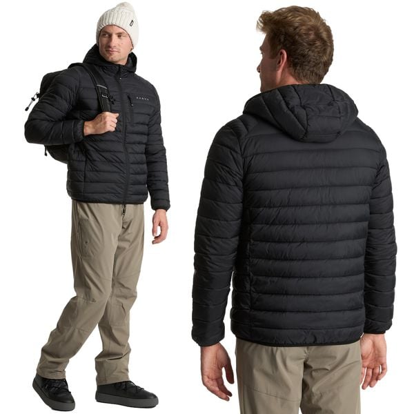 Kurtka męska KADVA Canyon. Czarne kurtki męskie KADVA, m, bez wzorów, sportowe, bez ramiączek, bez kaptura. Za 139.99 zł.