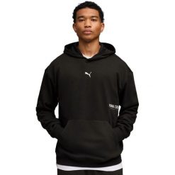 Bluza z kapturem Puma M Graphic French Terry Hoodie, Mężczyźni. Czarne bluzy nierozpinane męskie Puma, m, bez wzorów, z poliesteru, bez ramiączek, z kapturem. Za 390.00 zł.
