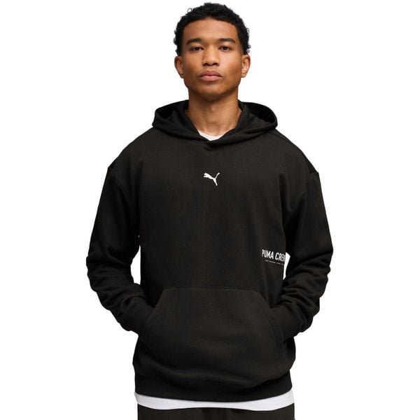Bluza z kapturem Puma M Graphic French Terry Hoodie, Mężczyźni. Czarne bluzy nierozpinane męskie Puma, m, bez wzorów, z poliesteru, bez ramiączek, z kapturem. Za 390.00 zł.