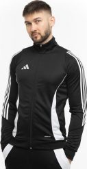 Adidas Bluza męska adidas Tiro 24 Training czarna IJ9959 2XL. Czarne bluzy nierozpinane męskie ADIDAS, m, bez wzorów, bez ramiączek, bez kaptura. Za 146.97 zł.
