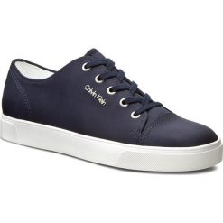 Tenisówki CALVIN KLEIN - Napoleon O11056 Midnight. Niebieskie trampki męskie Calvin Klein, z materiału. W wyprzedaży za 389.00 zł.
