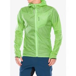 Kurtka przeciwwiatrowa męska Inov-8 Windshell. Zielone kurtki męskie Inov-8, m, bez wzorów, bez ramiączek, bez kaptura. Za 349.99 zł.