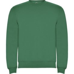 Bluza Unisex Dla Dorosłych Clasica Z Okrągłym Dekoltem. Zielone bluzy nierozpinane męskie ROLY, m, bez wzorów, bez ramiączek, bez kaptura. Za 73.99 zł.