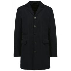 Strukturalna kurtka wodoodporna Kariban Premium. Czarne kurtki męskie KARIBAN, m, bez wzorów, bez ramiączek, bez kaptura. W wyprzedaży za 408.50 zł.