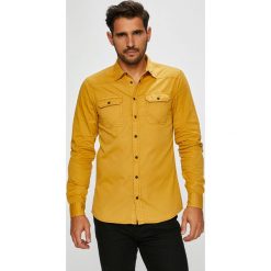 Blend - Koszula. Brązowe koszule męskie Blend, z bawełny, z klasycznym kołnierzykiem, z długim rękawem. Za 219.90 zł.