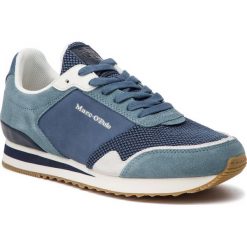 Sneakersy MARC O'POLO - 902 24363501 315 Denim 870. Niebieskie buty sportowe na co dzień męskie marki Marc O'Polo, bez wzorów, z denimu, bez ramiączek. Za 399.00 zł.