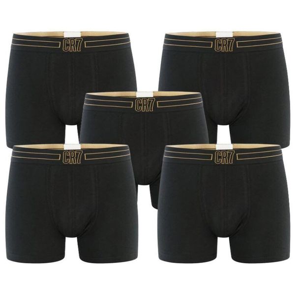 CR7 Bokserki 5-pack Black-Gold, rozmiar L. Czarne bokserki męskie Cruyff, l, bez wzorów. Za 244.99 zł.