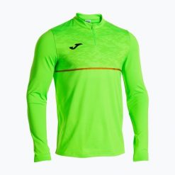 Bluza do biegania męska Joma Record III. Zielone bluzy nierozpinane męskie Joma, l, bez wzorów, sportowe, bez ramiączek, bez kaptura. Za 129.99 zł.