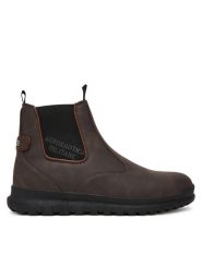 Aeronautica Militare Sztyblety 252SC0316UCT04247 Zielony. Zielone sztyblety męskie Aeronautica Militare, ze skóry, bez obcasa, bez zapięcia. Za 399.99 zł.