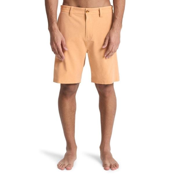 Spodenki kąpielowe typu amphibian dla Mężczyzn UNION HEATHER AMPH 19" Brązowy. Brązowe kąpielówki męskie Quiksilver, bez wzorów, z elastanu, sportowe. Za 239.99 zł.