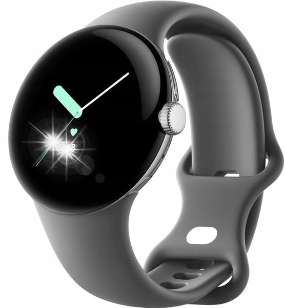 Smartwatch Google Pixel Watch AMOLED 41 mm Cyfrowy Srebrny Wi-Fi GPS. Szare zegarki smartwatch Google. Za 1,317.80 zł.