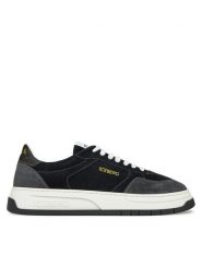 Iceberg Sneakersy IU17240B Czarny. Czarne buty sportowe na co dzień męskie Iceberg, m, bez wzorów, ze skóry, bez ramiączek, bez kaptura. Za 639.99 zł.