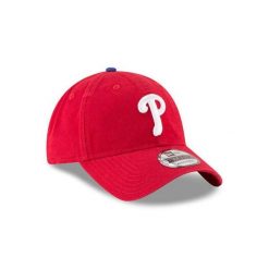 Czapka z daszkiem New Era Phillie 9TWENTY MLB Core Classic. Czerwone czapki męskie New Era, bez wzorów, sportowe. Za 177.00 zł.