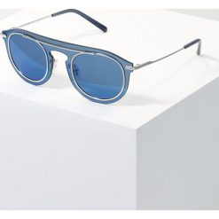 Dolce&Gabbana Okulary przeciwsłoneczne blue. Niebieskie okulary przeciwsłoneczne męskie Dolce&Gabbana. Za 899.00 zł.