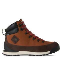 Trekkingi The North Face. Brązowe buty trekkingowe męskie The North Face, bez wzorów, bez zapięcia, trekkingowe. Za 579.99 zł.