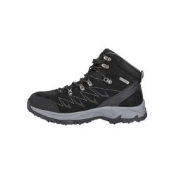 Buty trekkingowe Whistler Contai. Czarne buty trekkingowe męskie Whistler, bez wzorów, bez zapięcia, trekkingowe. Za 425.00 zł.