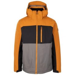 Kurtka Ocieplana Męska Dulverton. Brązowe kurtki męskie Trespass, m, bez wzorów, z puchu, sportowe, bez ramiączek, bez kaptura. Za 237.99 zł.