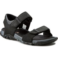 Sandały MERRELL - Telluride Strap J71101 Black. Czarne sandały męskie Merrell, z materiału. W wyprzedaży za 229.00 zł.