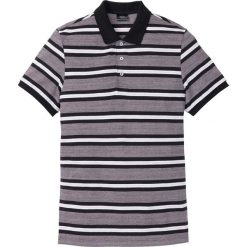 Shirt polo w paski bonprix czarno-jasnoróżowy w paski. Koszulki polo męskie bonprix. Za 54.99 zł.