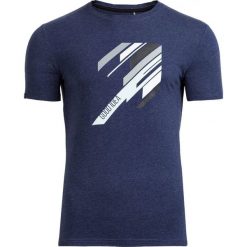 T-shirt męski TSM613 - ciemny granatowy melanż - Outhorn. T-shirty męskie marki Outhorn. W wyprzedaży za 29.99 zł.