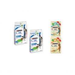 Zestaw 2x PURINA Cat Chow 3w1 Karma dla dorosłych kotów 1,5kg + 2x PURINA 85g Cat Chow Adult Saszetka GRATIS. Saszetki męskie Purina. Za 39.99 zł.