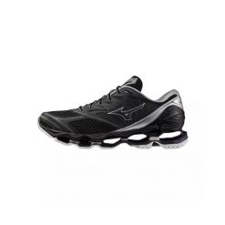 Buty męskie Mizuno Wave Prophecy LS black/silver/purple haze. Czarne buty sportowe na co dzień męskie Mizuno, m, bez wzorów, bez ramiączek, bez kaptura. Za 769.99 zł.