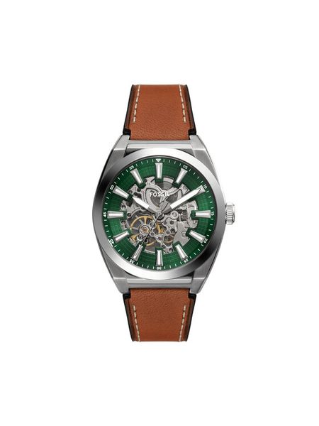 Fossil Zegarek Everett Skeleton Automatic ME3261 Zielony. Zielone, analogowe zegarki męskie Fossil. Za 849.99 zł.