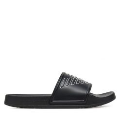 Klapki Emporio Armani. Czarne klapki i japonki męskie Emporio Armani, bez wzorów. Za 189.99 zł.