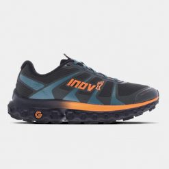 Buty do biegania męskie, Inov-8 Trailfly Ultra G 300 Max. Zielone buty do biegania męskie Inov-8, bez wzorów, z gumy, bez zapięcia, do biegania. Za 579.99 zł.
