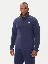 The North Face Polar Glacier NF0A8D0Q Granatowy Regular Fit. Niebieskie bluzy z polaru męskie The North Face, m, bez wzorów, z polaru, bez ramiączek, bez kaptura. Za 239.99 zł.