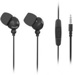 MAXELL SŁUCHAWKI JACK 3,5 CALA PLUGZ INNER + MIC CZARNE DOUSZNE. Czarne słuchawki douszne NoName. Za 34.21 zł.