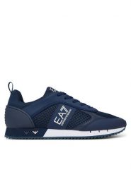 EA7 Emporio Armani Sneakersy 7X000334 AF18610 MB198 Granatowy. Niebieskie buty sportowe na co dzień męskie EA7 Emporio Armani, m, bez wzorów, ze skóry, bez ramiączek, bez kaptura. Za 609.99 zł.
