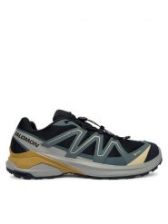 Salomon Trekkingi Examotion Gtx L49137000 Granatowy. Niebieskie buty trekkingowe męskie Salomon, bez wzorów, z materiału, bez zapięcia, trekkingowe. Za 639.99 zł.