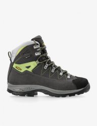 Buty GORE TEX Asolo Finder GV - graphite/greenlime. Szare buty trekkingowe męskie GRONELL, bez wzorów, z gore-texu, bez zapięcia, wspinaczkowe, gore-tex. Za 890.18 zł.