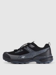 4F Niskie buty trekkingowe męskie - czarne 45. Czarne buty trekkingowe męskie 4f, na jesień, bez wzorów, bez zapięcia, trekkingowe. Za 349.99 zł.
