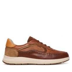 Półbuty Pikolinos. Brązowe codzienne półbuty męskie Pikolinos, bez wzorów, bez obcasa, bez zapięcia. Za 639.99 zł.