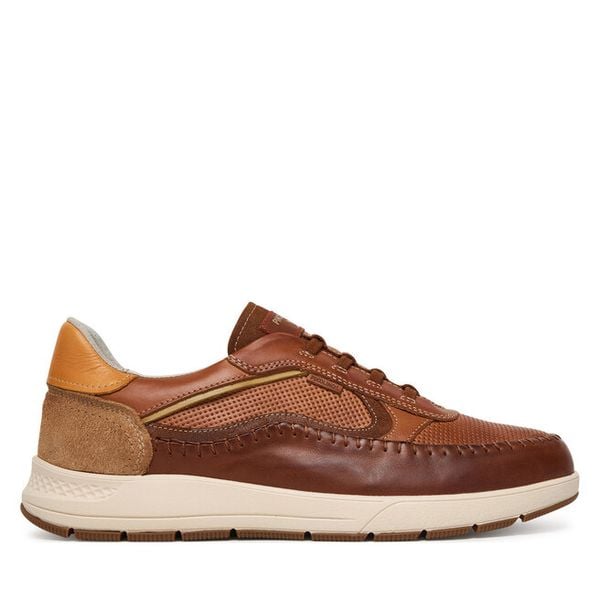 Półbuty Pikolinos. Brązowe codzienne półbuty męskie Pikolinos, bez wzorów, bez obcasa, bez zapięcia. Za 639.99 zł.