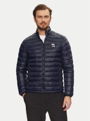 KARL LAGERFELD Kurtka puchowa 505710 551590 Granatowy Regular Fit. Niebieskie kurtki męskie KARL LAGERFELD, m, bez wzorów, z puchu, bez ramiączek, bez kaptura. Za 829.99 zł.