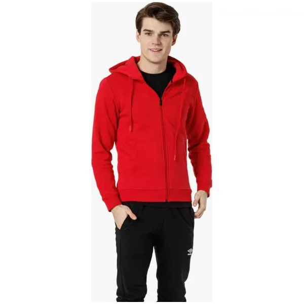 Lotto Bluza Grosseto , czerwony, rozmiar M. Czerwone bluzy rozpinane męskie Lotto, m, bez wzorów, z bawełny, bez ramiączek, bez kaptura. W wyprzedaży za 79.99 zł.
