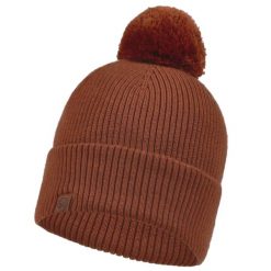 Czapka dla dorosłych Buff Lifestyle Adult Knitted Hat TIM Merino. Brązowe czapki męskie Buff, bez wzorów, sportowe. W wyprzedaży za 141.30 zł.